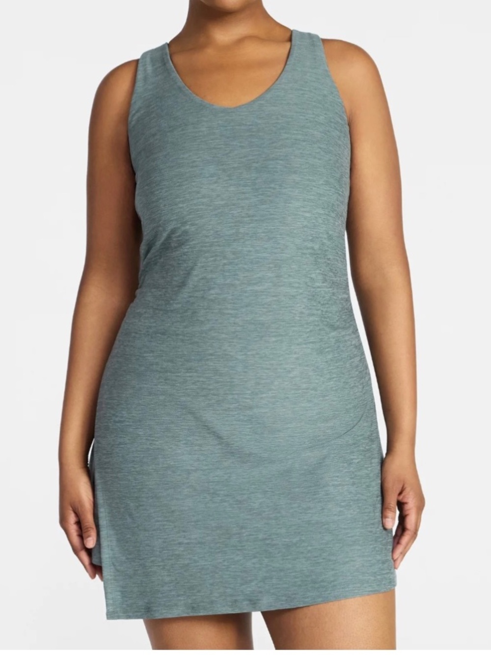 Athletic Works Women's ButterCore Wrap Active Dress with Shelf Bra XXL (20)